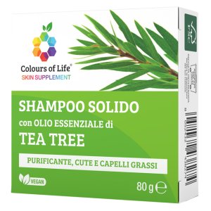 TEA TREE Sh.Solido 80gr COLOUR