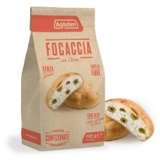 AGLUTEN Focaccina Olive 100g