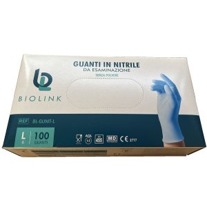 BL-GUNIT Guanti NITRILE L