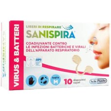 SANISPIRA VIRUS & BATTERI M10