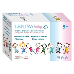 LENIVA BABY GARZE OFTAL 28PZ