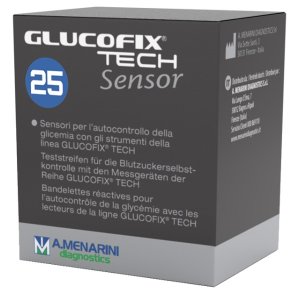 GLUCOFIX TECH SENSOR 25STR