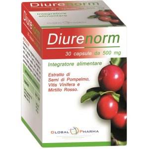 DIURENORM 30 Cps 500mg