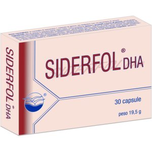 SIDERFOL 30 Cps 600mg