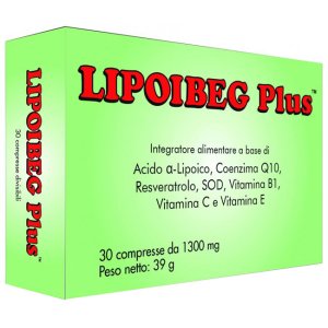 LIPOIBEG-Plus 30 Cpr 1300mg