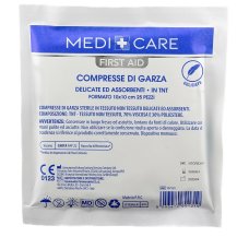 GARZA TNT 10X10CM 25PZ GARZA TNT 10X10CM 25PZ