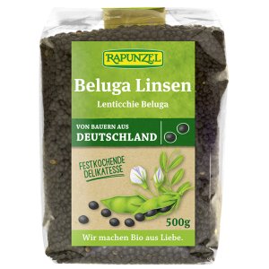 RAPUNZEL Lenticchie Beluga500g
