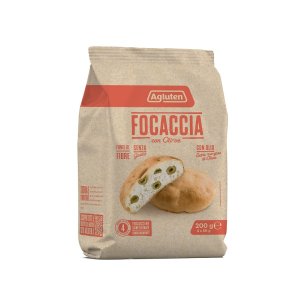 AGLUTEN Focaccina Olive 200g