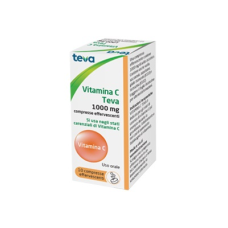 VITAMINA C TEVA 1g 10 Cpr Eff.