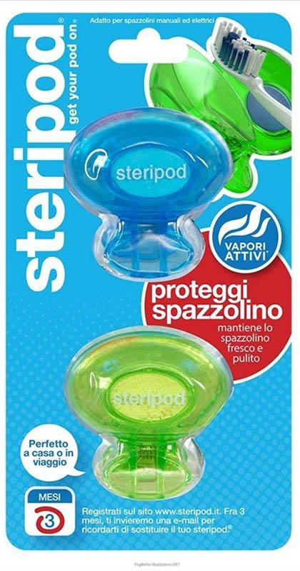 STERIPOD Prot.Spazzolino 2pz
