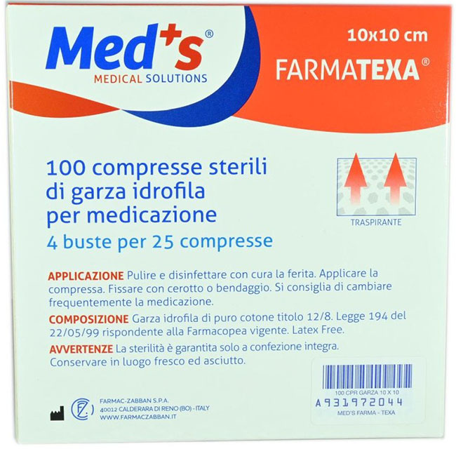 MEDS Garza St.10x10 100pz