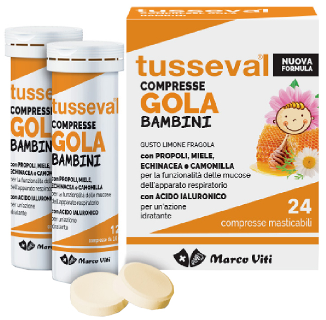 TUSSEVAL Gola Bamb.24Cpr mast.